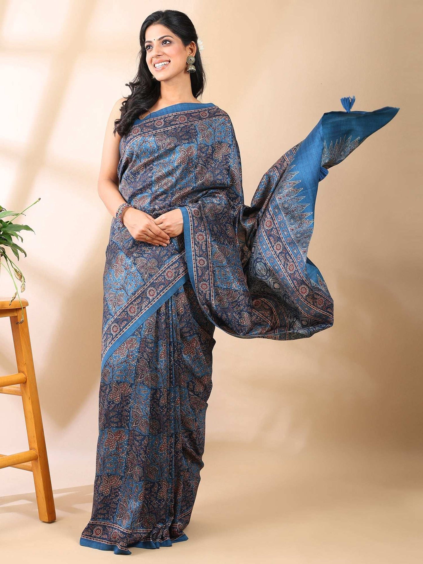 Mirage - Ajrak Elegance Saree