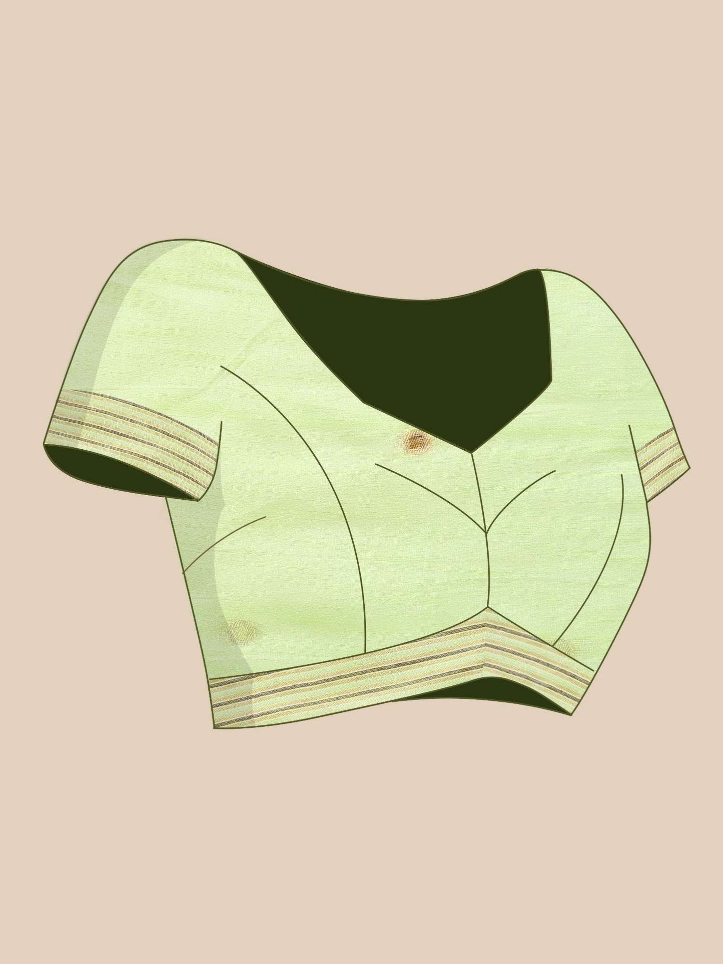 Green Jamdani Cotton Saree