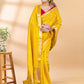 Sunflower Yellow Assam Silk Saree
