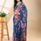Neelkamal Satin Georgette Saree
