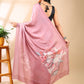Blush Magnolia Satin Georgette Saree