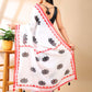 Summer Elegance - Linen Cotton Tapi Print Saree