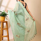 Aranya Applique - Chanderi Cotton Saree