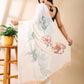 Gulbahaar White Georgette Saree