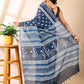 Indigo Charm Handblock Saree