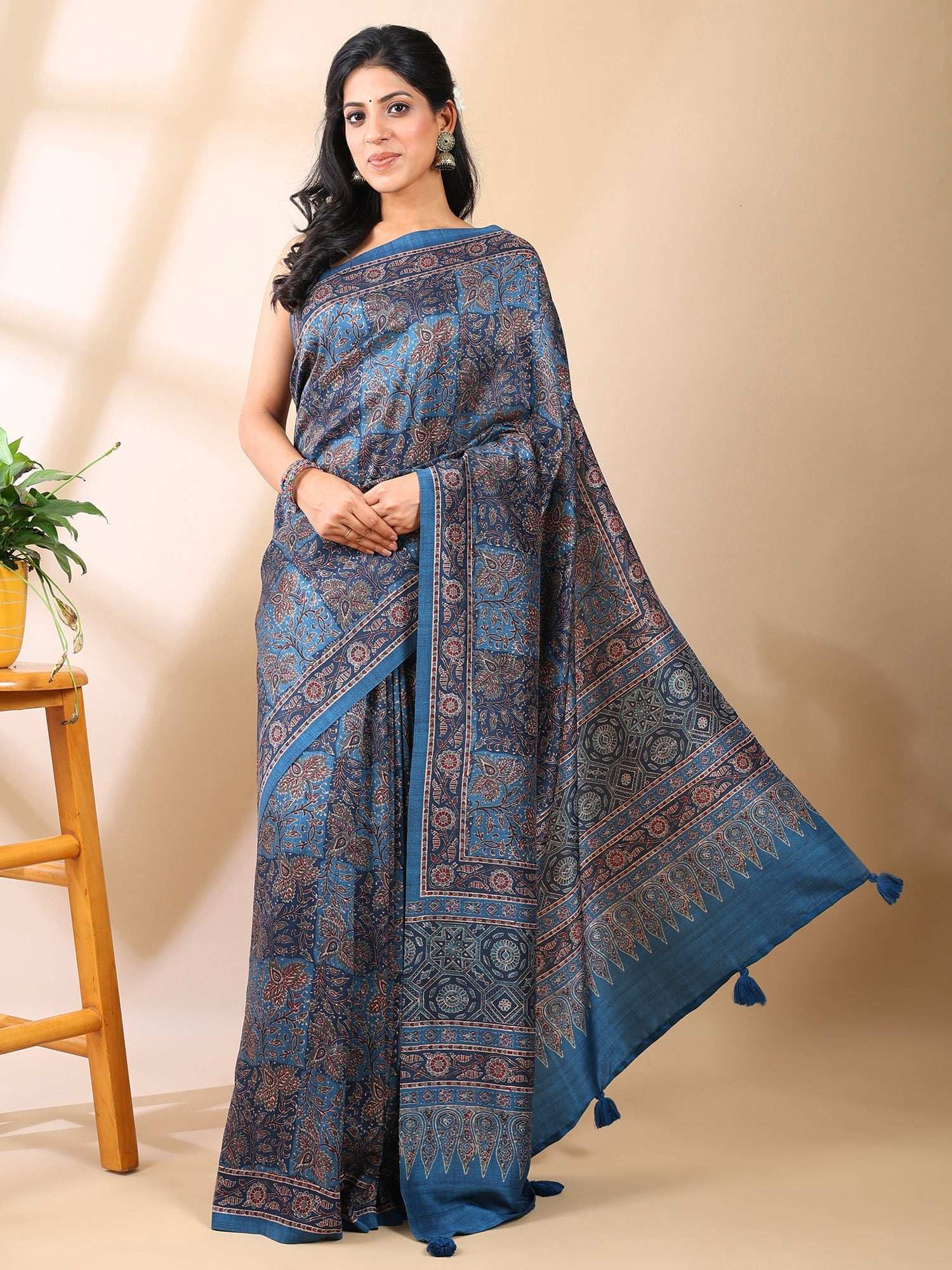 Mirage - Ajrak Elegance Saree