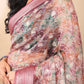 Blush Garden Organza Saree