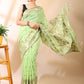 Green Jamdani Cotton Saree