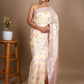 Noor - Cotton Silk Saree in Pastel Yellow