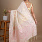 Noor - Cotton Silk Saree in Pastel Yellow
