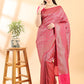 Magenta Banarasi Silk Zari Woven Saree