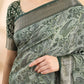 Green Assam Silk Golden Woven Saree