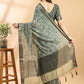 Green Assam Silk Golden Woven Saree