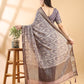 Purple Assam Silk Golden Woven Saree