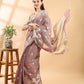 Mauve Banarasi Cotton Dual Zari Saree