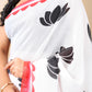Linen Cotton Lotus Tapi Print Saree