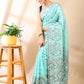 Blue Jamdani Cotton Saree