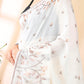 White Jamdani Cotton Saree