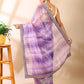 Lilac Organza Saree