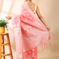 Pink Cotton Silk Saree