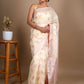 Pastel Yellow Cotton Silk Saree