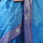 Royal Blue Soft Silk Zari Saree