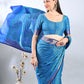 Royal Blue Soft Silk Zari Saree