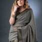 Timeless Black Assam Silk Saree