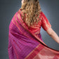 Regal Purple Chanderi Cotton Saree